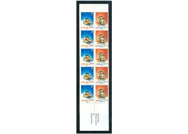 NORVEGIA 1988 Natale 10v in libretto MNH**