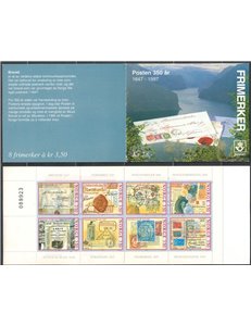 NORWAY 1995 Anniversary of the Norwegian Post 1 booklet MNH**