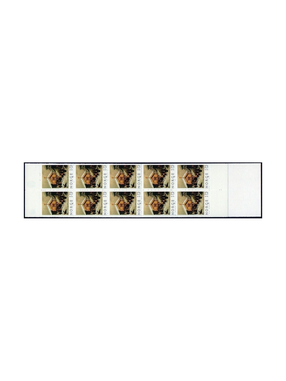 NORWAY 1982 Christmas 10v in booklet MNH**
