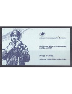 PORTOGALLO 1984 Uniformi militari 4v in libretto MNH**