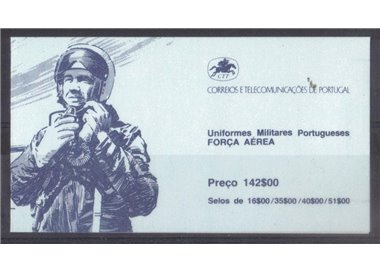PORTOGALLO 1984 Uniformi militari 4v in libretto MNH**