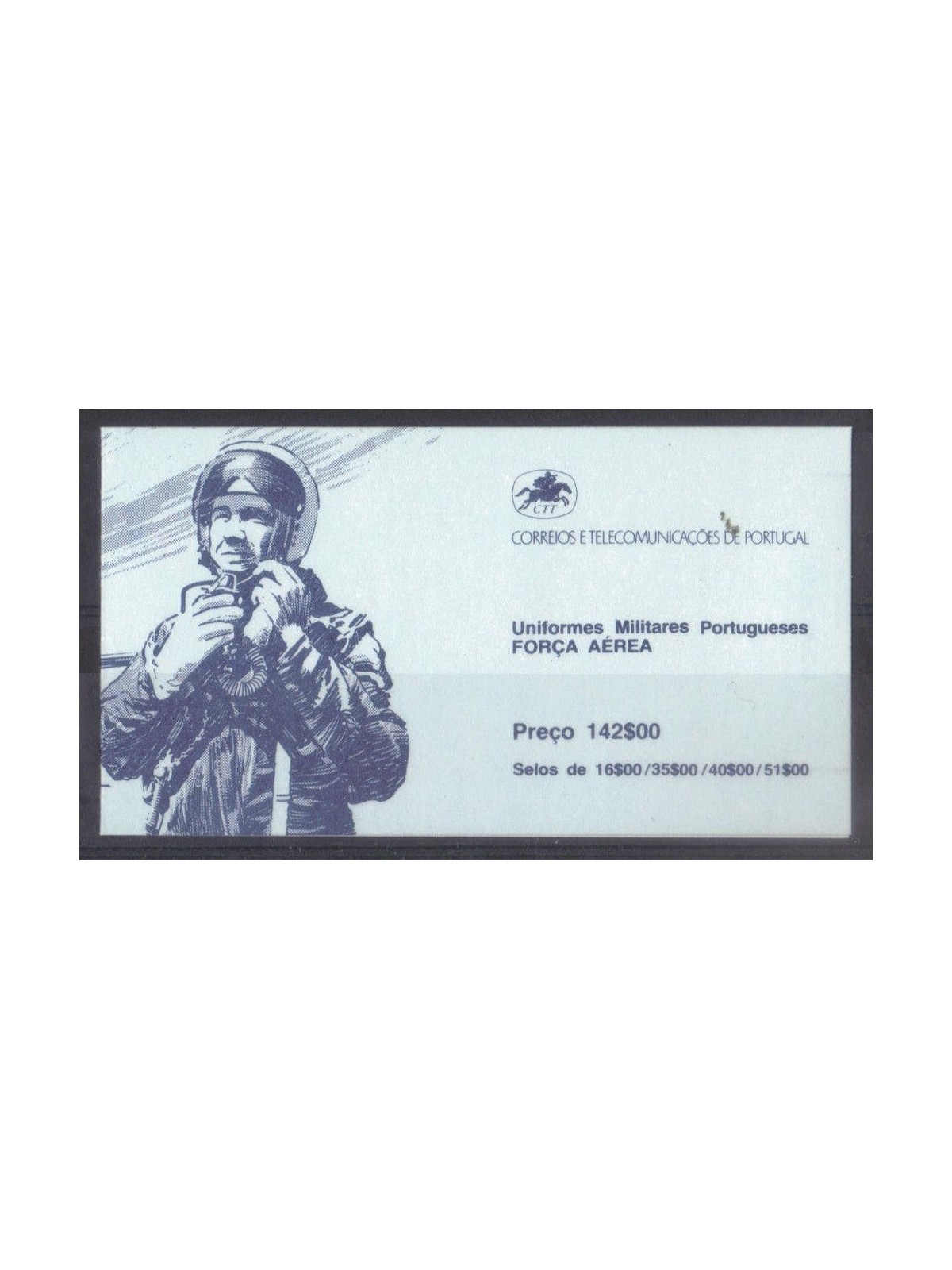 PORTOGALLO 1984 Uniformi militari 4v in libretto MNH**
