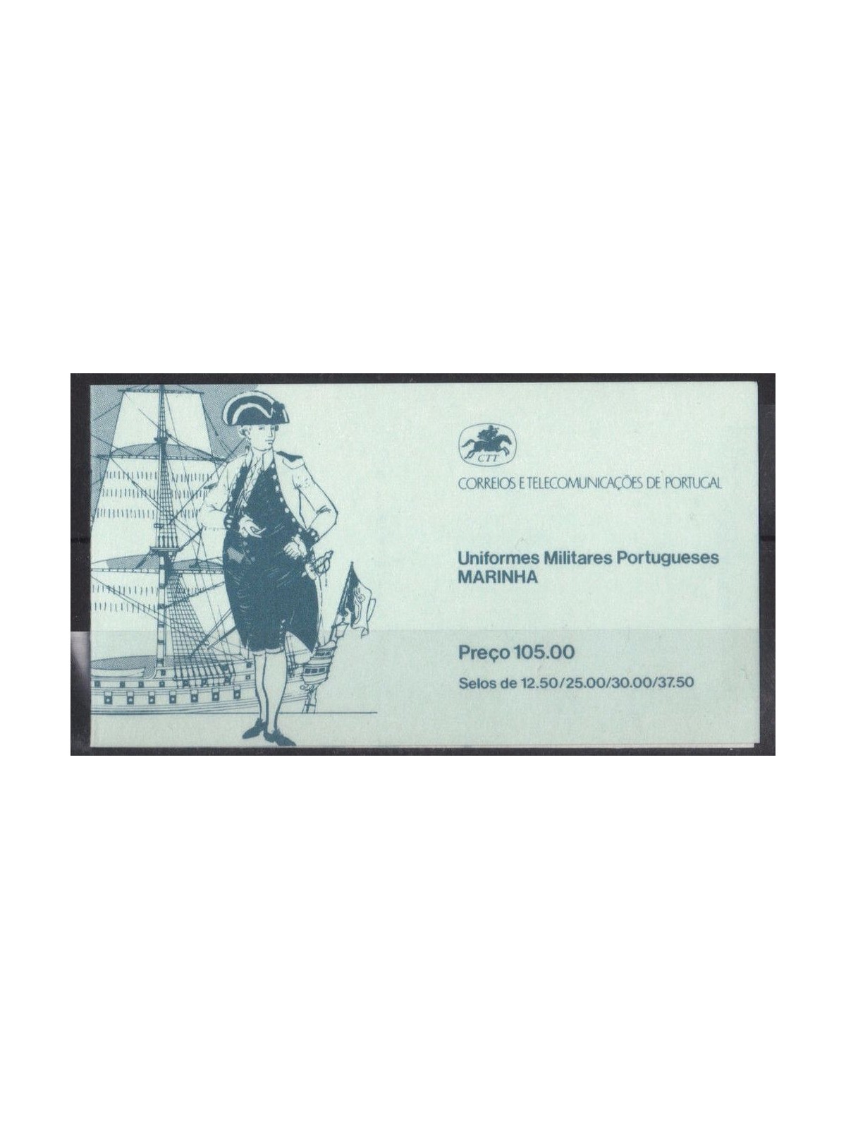 PORTUGAL 1983 Military uniforms 4v in booklet MNH**