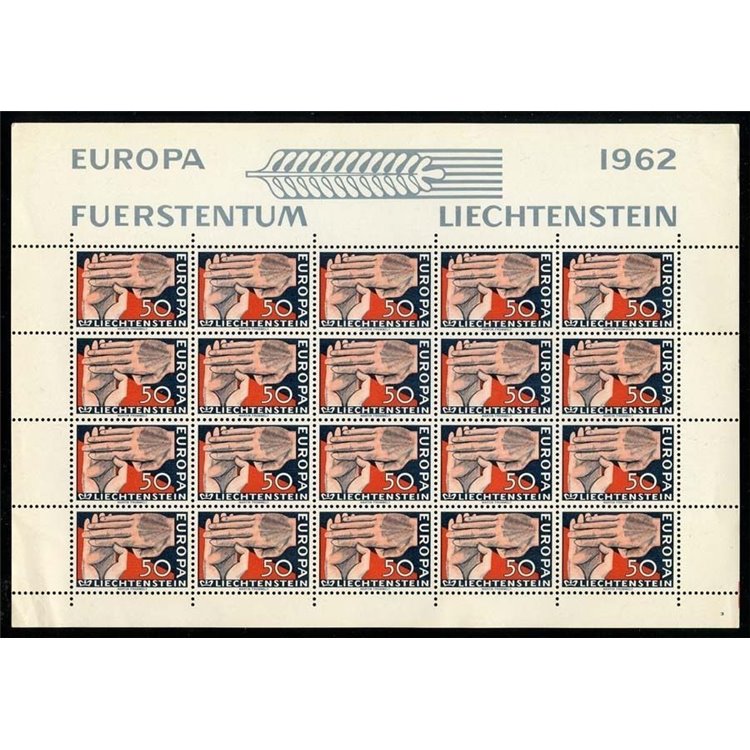 LIECHTENSTEIN 1962 Europa MF MNH**