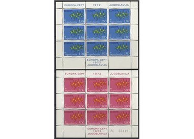 JUGOSLAVIA 1972 Europa 2 MF MNH**