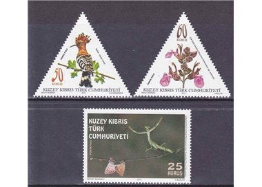 CIPRO DEL NORD 2013 Flora e Fauna 3v MNH**