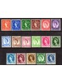 GRAN BRETAGNA 1952-54 Effigie di Elisabetta II 17v MNH**