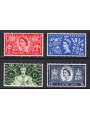 GRAN BRETAGNA 1953 Incoronazione di Elisabetta II 4v MNH**