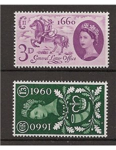 GREAT BRITAIN 1960 General Letter Office 2v MNH**