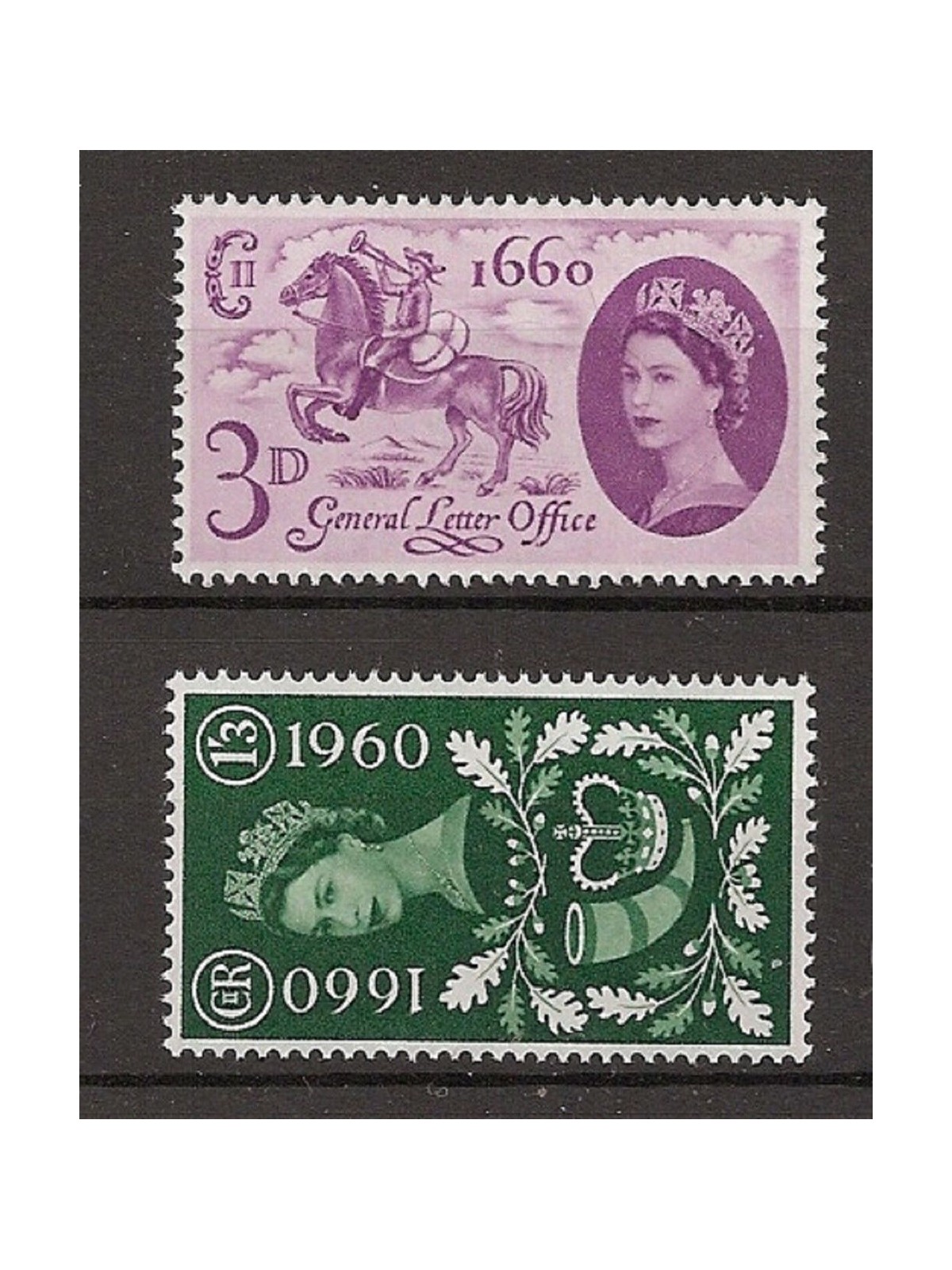 GRAN BRETAGNA 1960 General Letter Office 2v MNH**