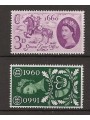 GREAT BRITAIN 1960 General Letter Office 2v MNH**