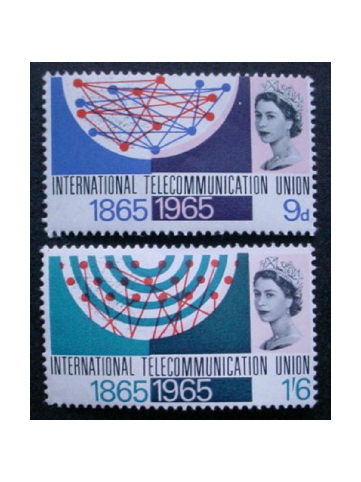 GREAT BRITAIN 1965 ITU Centenary 2v MNH**