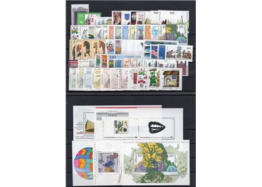 GERMANY BRD 1997 Complete Vintage 58v + 5 s/s MNH**