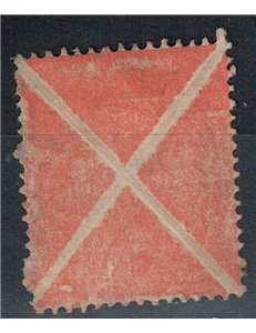 AUSTRIA 1859 Croce di S. Andrea MH*