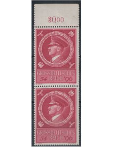 GERMANY REICH 1944 Hitler's Birthday 2v MNH**