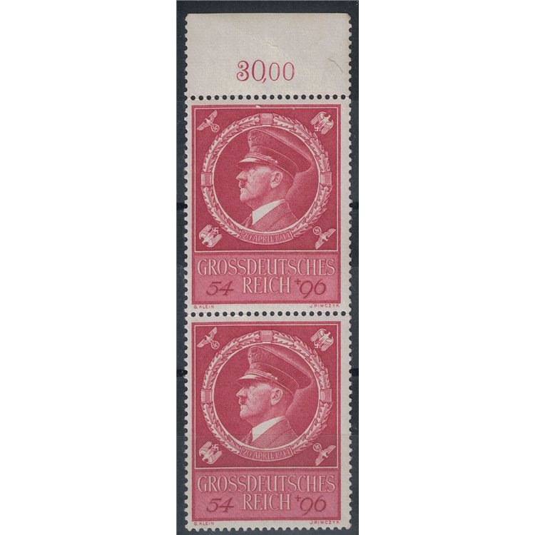 GERMANY REICH 1944 Hitler's Birthday 2v MNH**