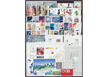GERMANIA BRD 1999 Annata Completa 48v + 6 BF MNH**