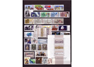 GERMANIA BRD 1986 Annata Completa 38v + 1 BF MNH**