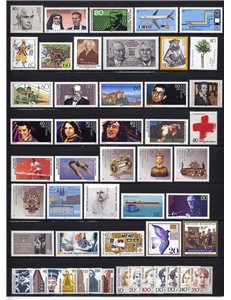 GERMANIA BRD 1988 Annata Completa 50v MNH**