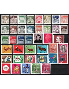 GERMANY BRD 1966 Complete Vintage 40v MNH**
