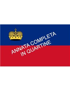 LIECHTENSTEIN 1982 Annata Completa (in quartina) 25v MNH**