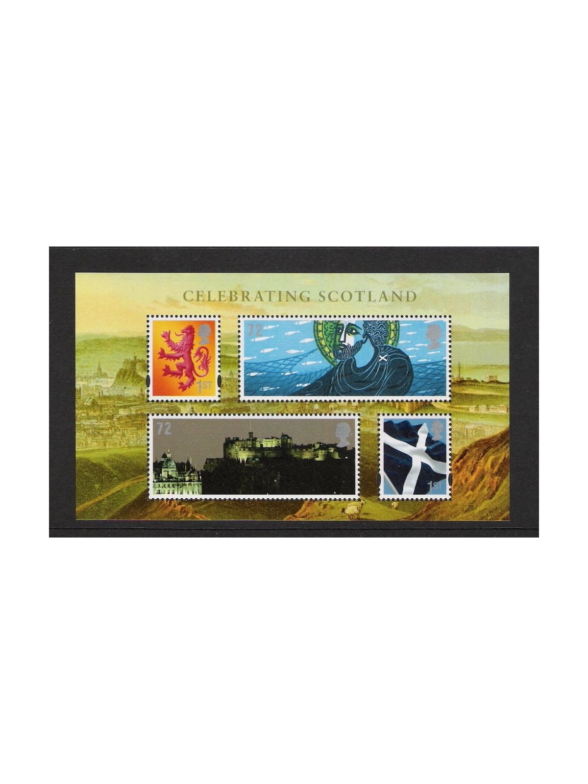 GRAN BRETAGNA 2006 Celebrating Scotland 1 BF MNH**