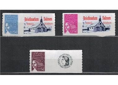 FRANCE 2004 Marianne of 14 July 3v MNH**