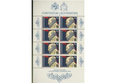 LIECHTENSTEIN 1983 Anno Santo MF MNH**