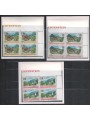 LIECHTENSTEIN 1997 Villaggi (in quartina) 3v MNH**