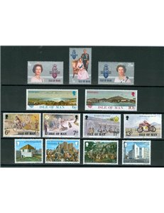 MAN 1977 Complete Vintage 13v MNH**