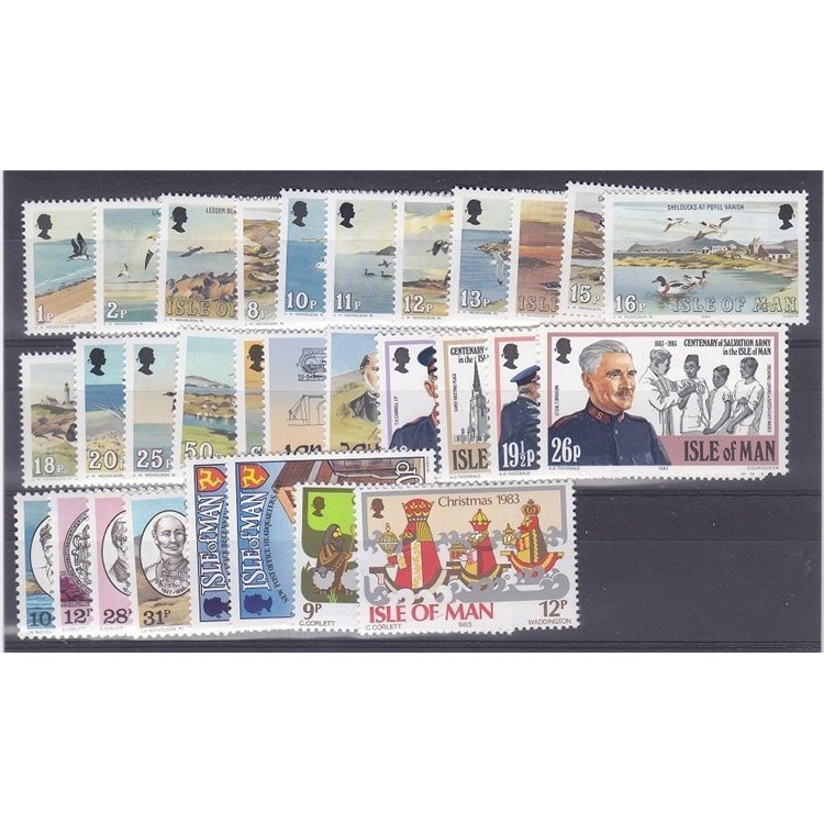 MAN 1983 Complete Yearset 30v MNH**