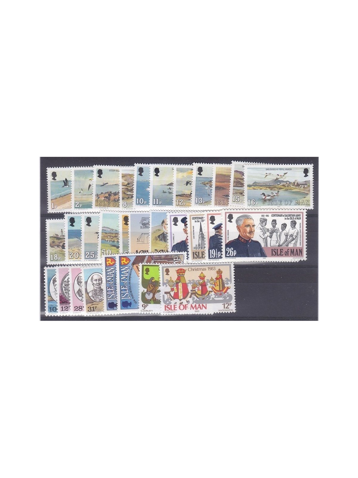 MAN 1983 Complete Yearset 30v MNH**