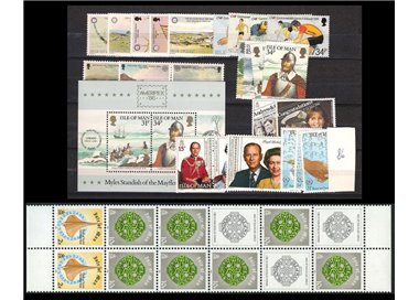 MAN 1986 Annata Completa 37v + 1 BF MNH**