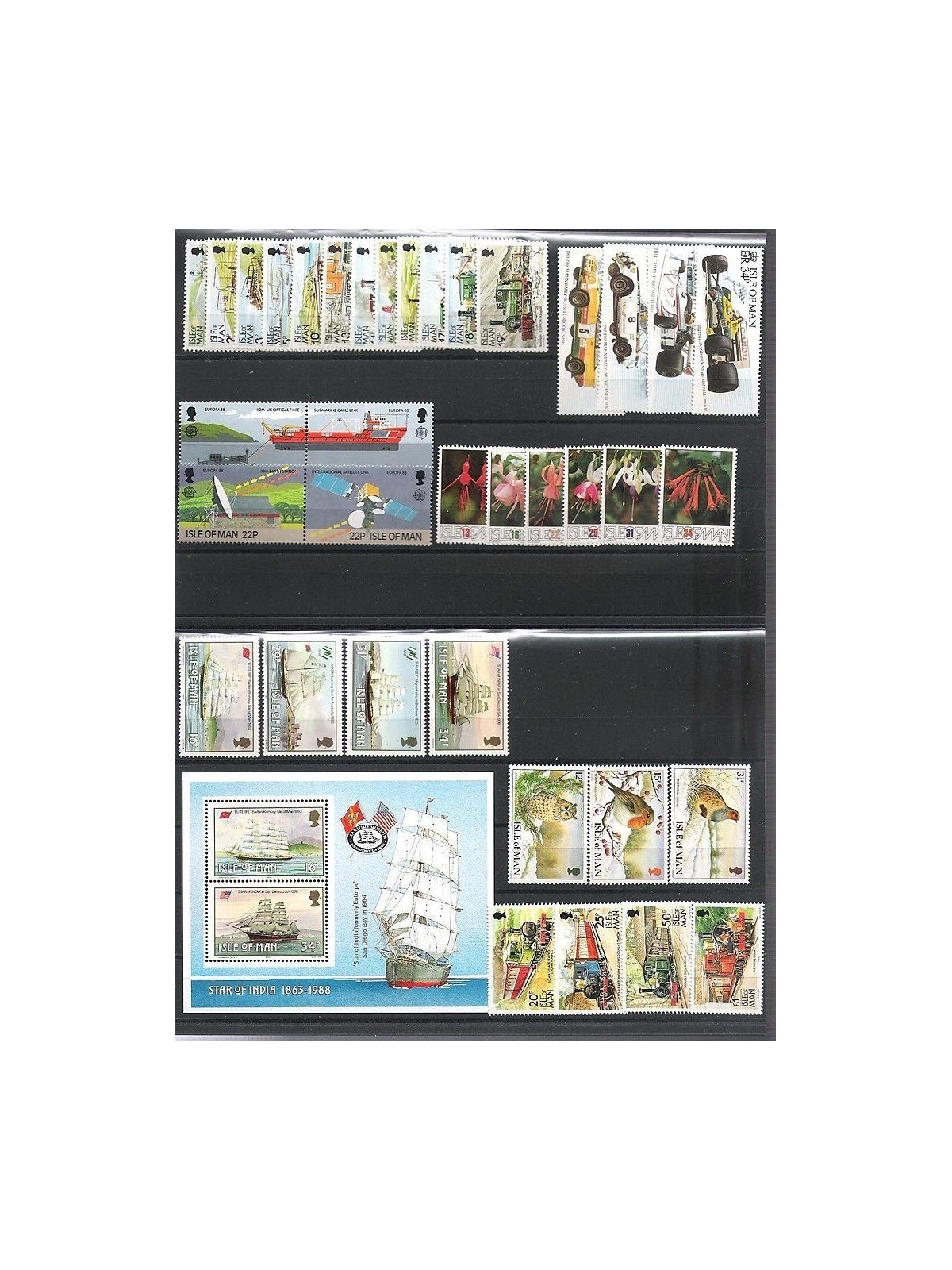 MAN 1988 Annata Completa - Complete Yearset 37v + 1 BF MNH**
