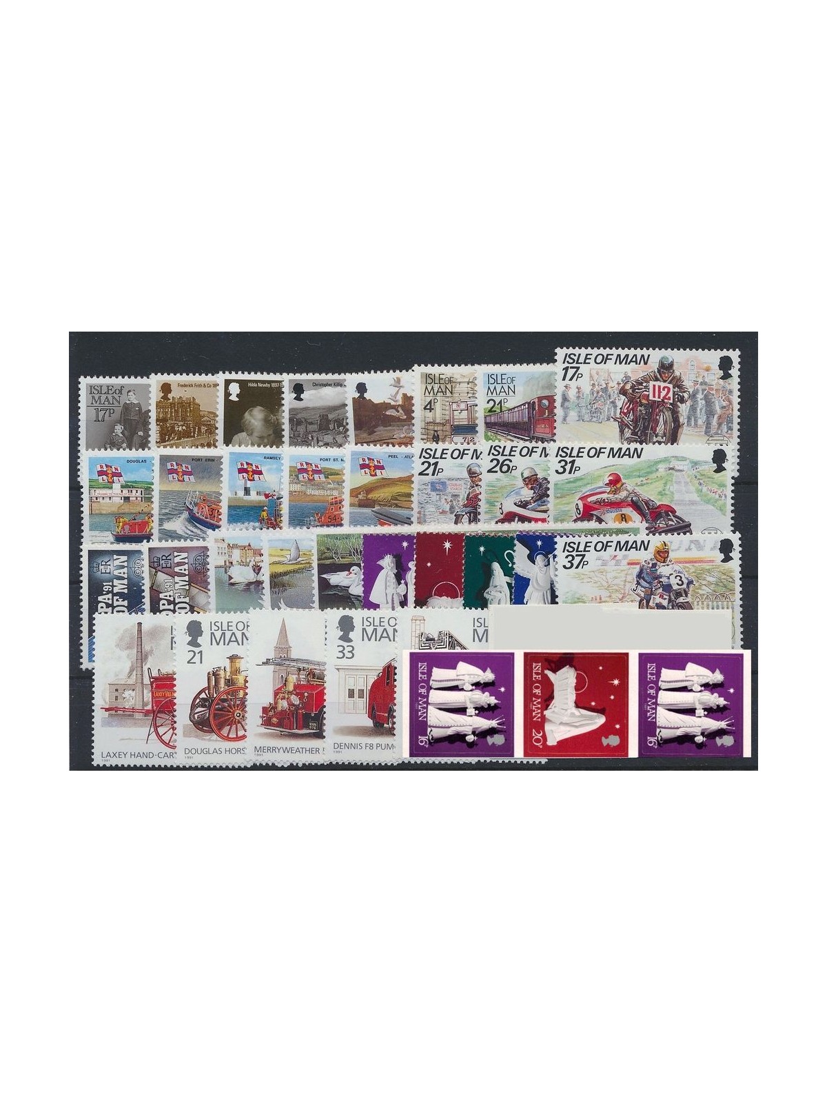 MAN 1991 Annata Completa - Complete Yearset 40v + 2 BF MNH**
