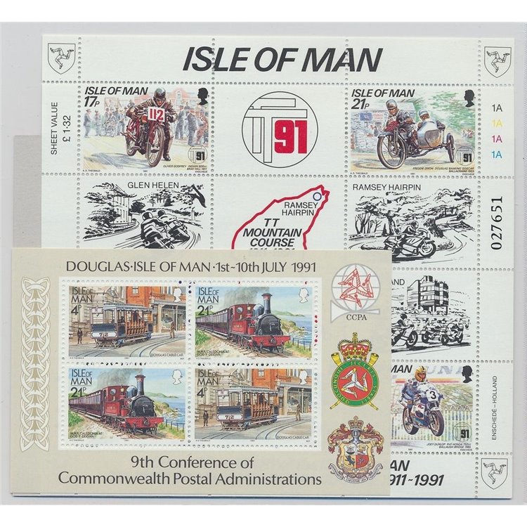 MAN 1991 Annata Completa - Complete Yearset 40v + 2BF MNH**