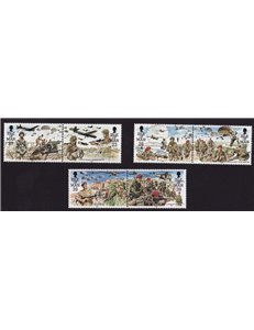 MAN 1992 Parachute regiment 6v MNH**