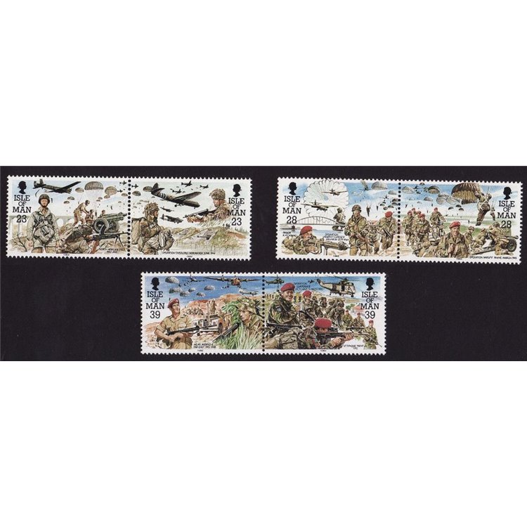 MAN 1992 Parachute regiment 6v MNH**