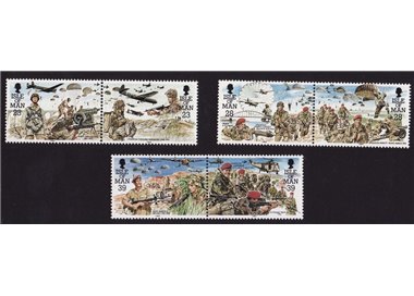 MAN 1992 Parachute regiment 6v MNH**