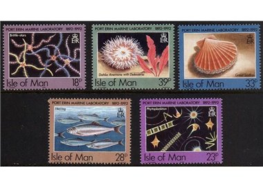 MAN 1992 Marine laboratorium 5v MNH**