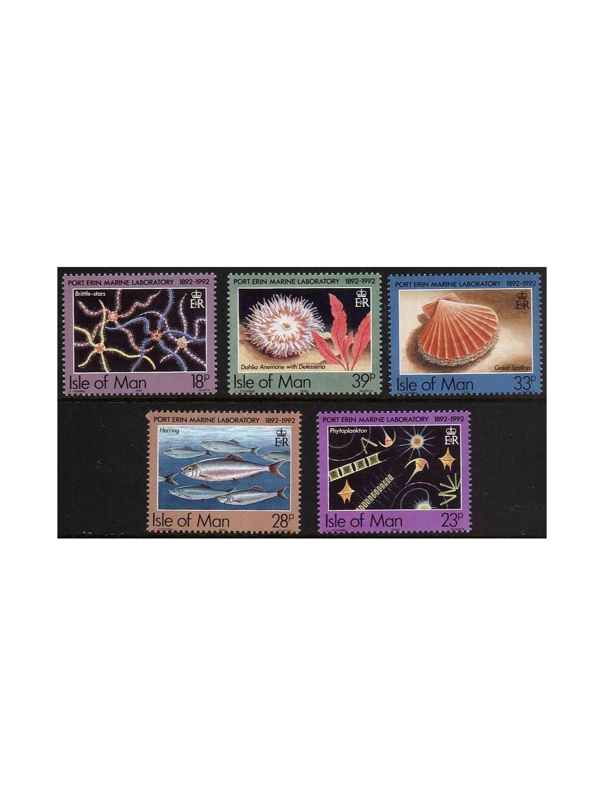 MAN 1992 Marine laboratorium 5v MNH**