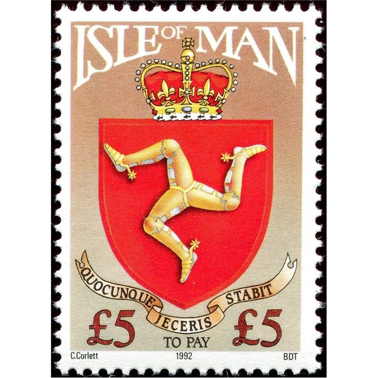 MAN 1992 Postage Due 1v MNH**