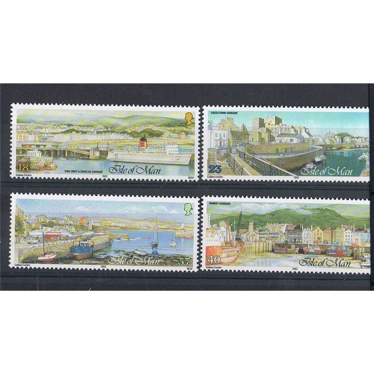 MAN 1992 Harbours 4v MNH**