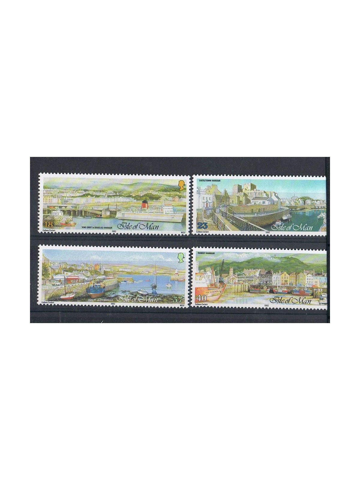 MAN 1992 Harbours 4v MNH**