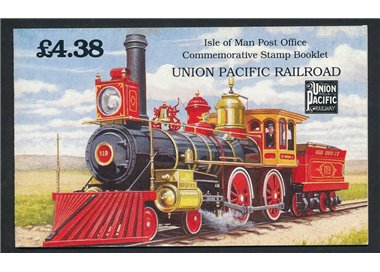 MAN 1992 Trans continental railway 4v + 1 booklet MNH**