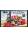 MAN 1992 Trans continental railway 4v + 1 booklet MNH**