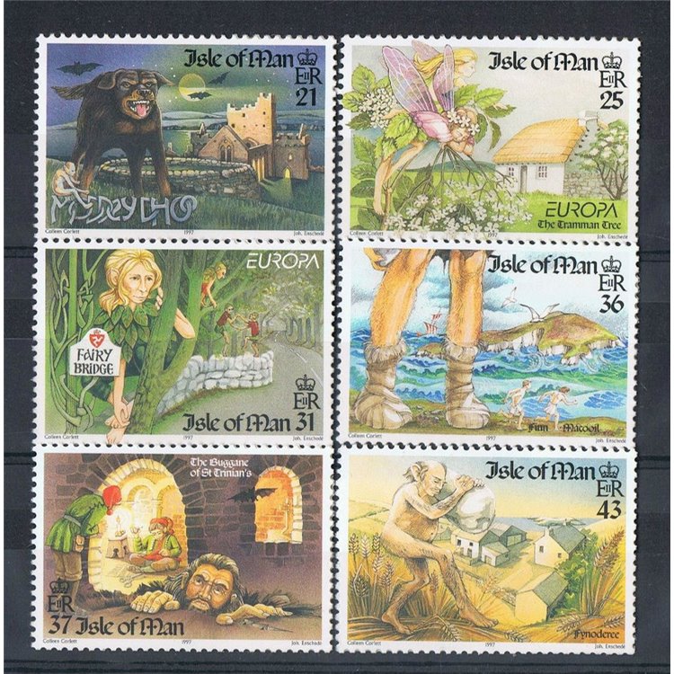 MAN 1997 Storie e leggende 6v MNH**