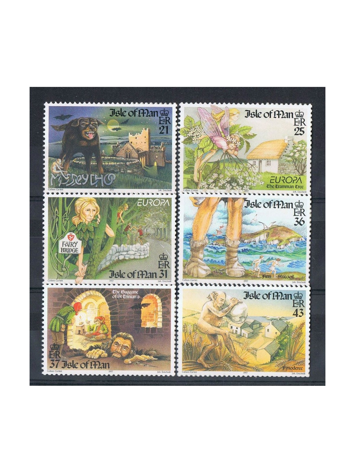 MAN 1997 Storie e leggende 6v MNH**
