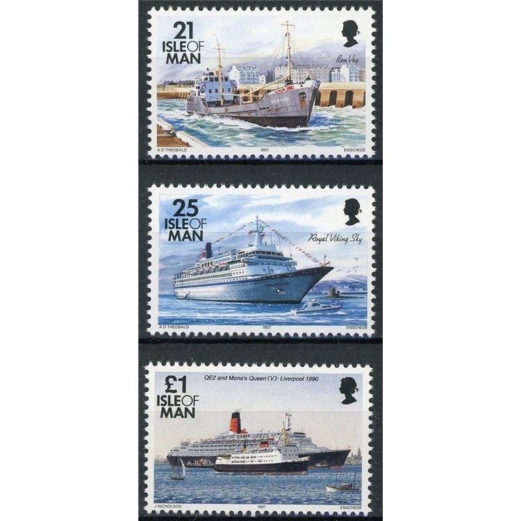 MAN 1997 Ordinary series, 3v MNH ships**