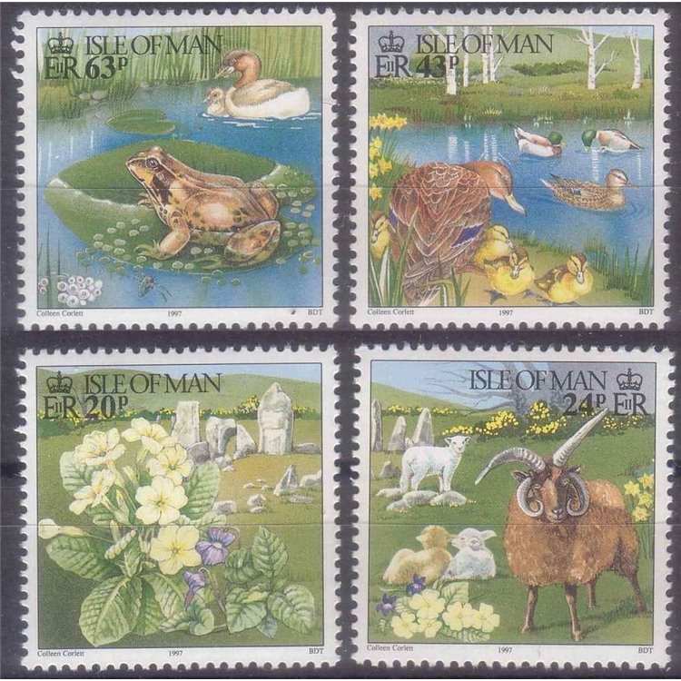 MAN 1997 Primavera - Spring 4v MNH**